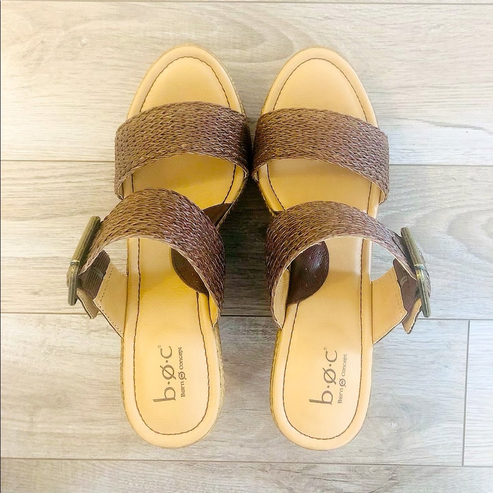 Wedge sandals from BOC Born Concept